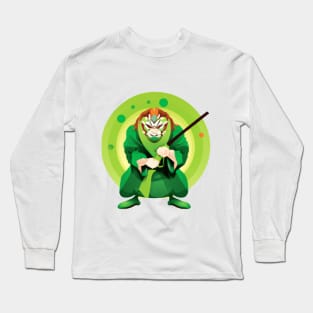 Samurai tiger Long Sleeve T-Shirt